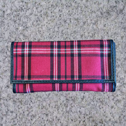 Castleford: Pouches & Cases: ROLL UP POUCH PLAID