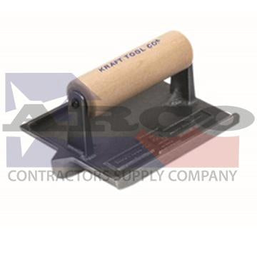 CF299 6" x 4-1/2" 5/8"D Iron Groover with Wood Handle