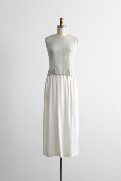 chamomile midi skirt