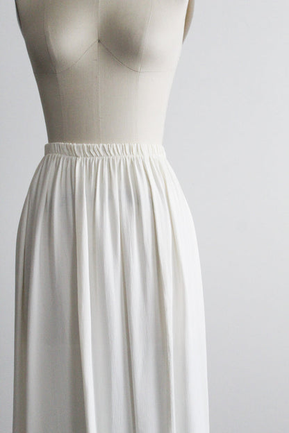 chamomile midi skirt