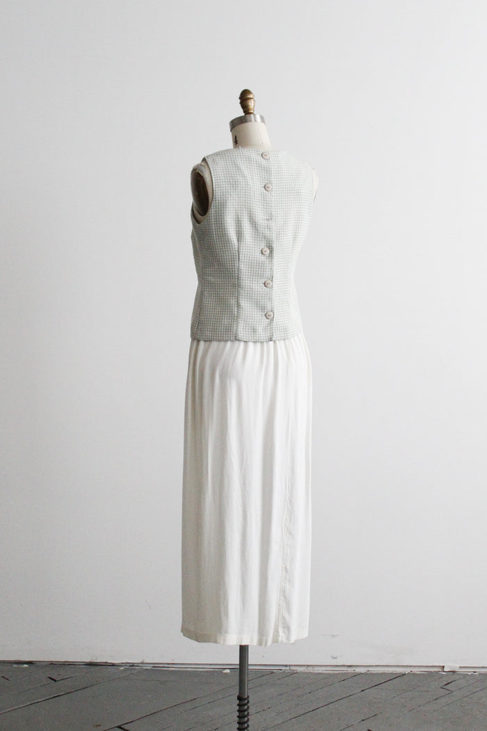 chamomile midi skirt