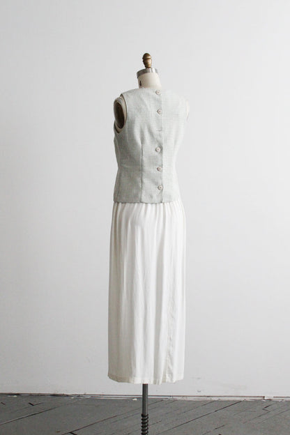chamomile midi skirt