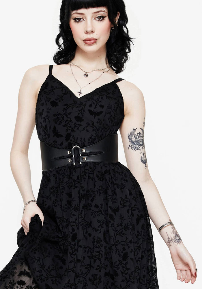 Chasm Oval Detail Waist Belt