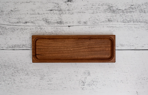Cherry Wood Butter Dish