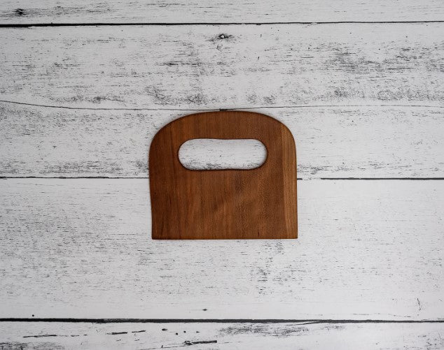 Cherry Wood Dough Scraper