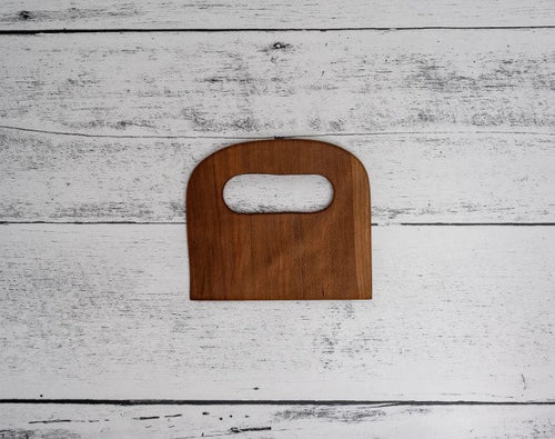 Cherry Wood Dough Scraper