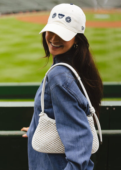 Chicago Cubs Bears Dad Hat - Ivory