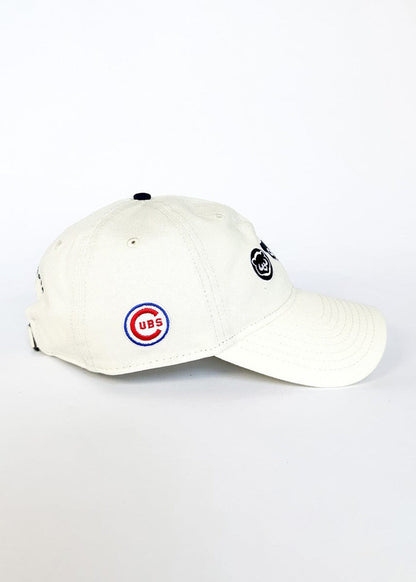 Chicago Cubs Bears Dad Hat - Ivory