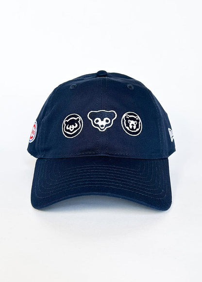 Chicago Cubs Bears Dad Hat - Navy