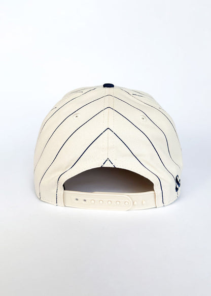 Chicago Puff Pinstripe Baseball Cap - Breaker Blue