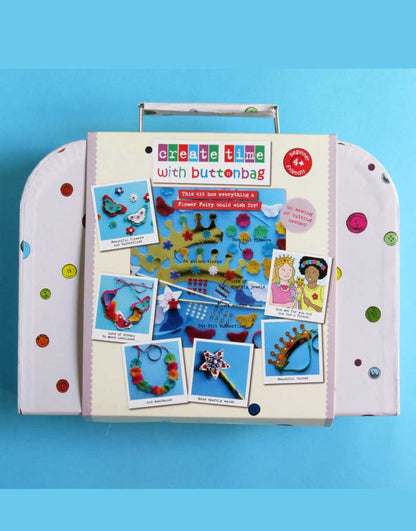 Buttonbag Children's Craft Kits Children's Flower Fairy Craft Kit, Buttonbag 5060304351197 5060304351197