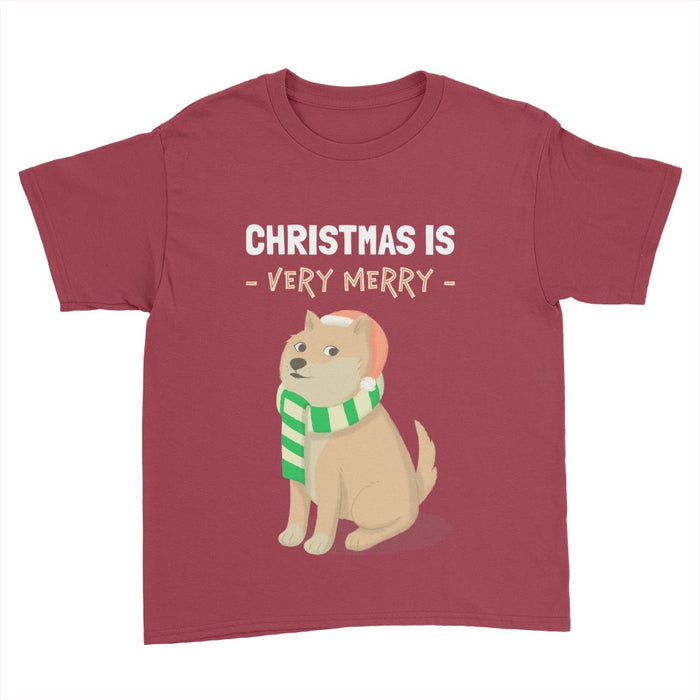 Christmas Is Very Merry Youth Shirt
