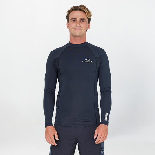 Clean & Mean Long Sleeve Rash Vest - Black