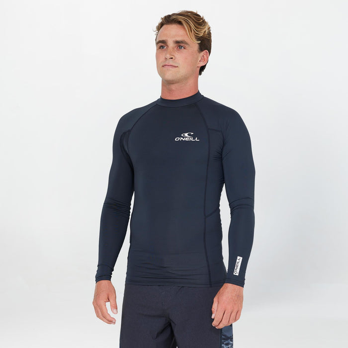 Clean & Mean Long Sleeve Rash Vest - Black