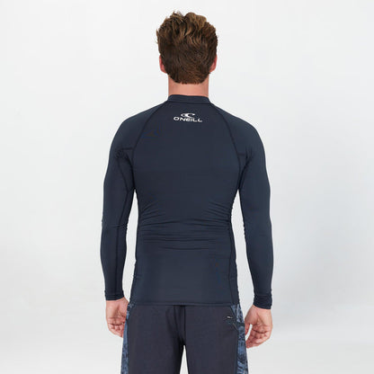 Clean & Mean Long Sleeve Rash Vest - Black