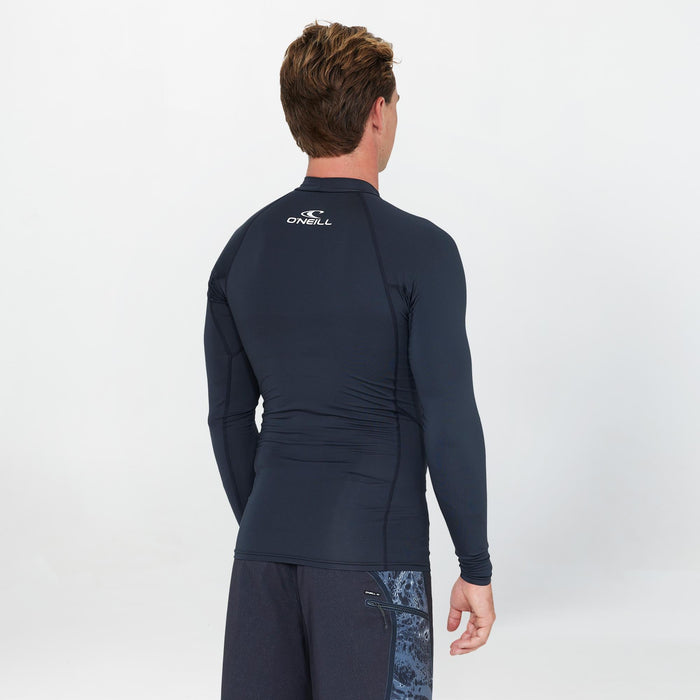 Clean & Mean Long Sleeve Rash Vest - Black