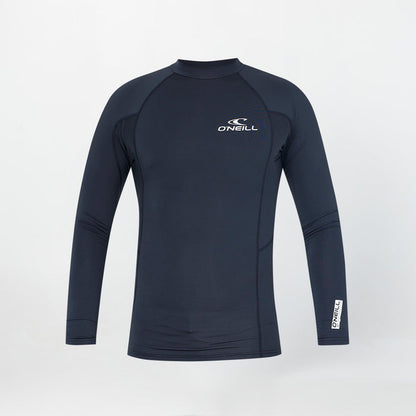 Clean & Mean Long Sleeve Rash Vest - Black
