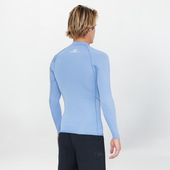 Clean & Mean Long Sleeve Rash Vest - Faded Denim