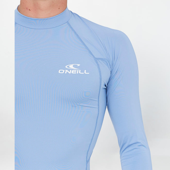 Clean & Mean Long Sleeve Rash Vest - Faded Denim