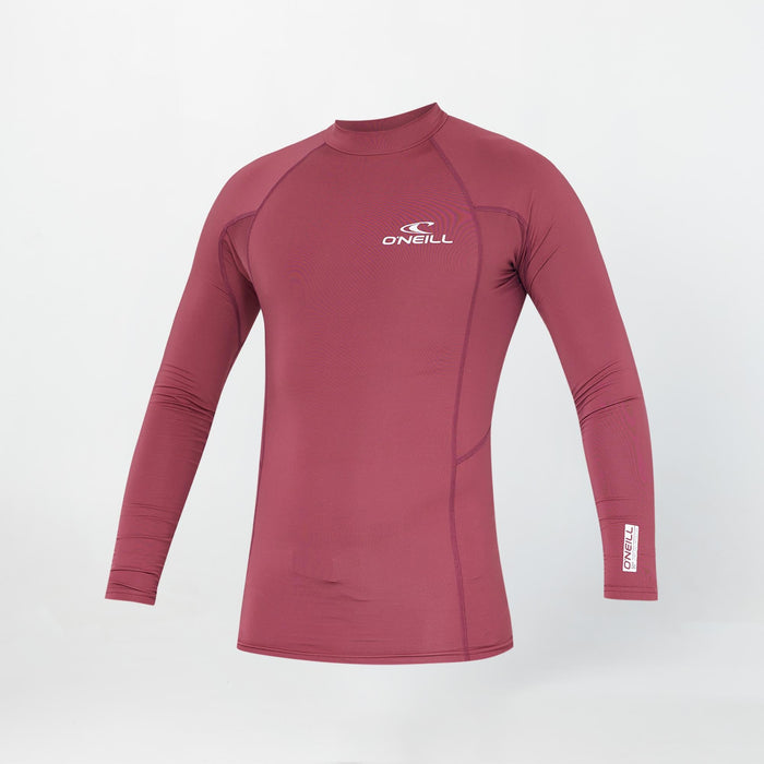 Clean & Mean Long Sleeve Rash Vest - Maroon