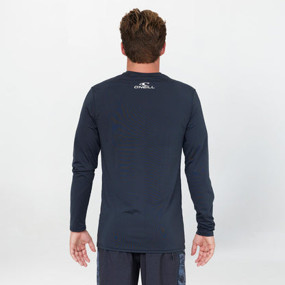 Clean & Mean Long Sleeve Rash Vest Tee - Black