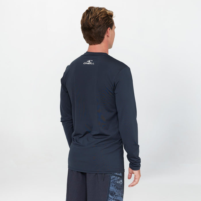 Clean & Mean Long Sleeve Rash Vest Tee - Black