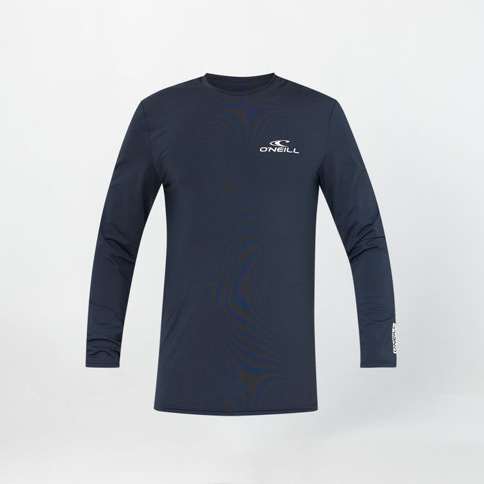 Clean & Mean Long Sleeve Rash Vest Tee - Black