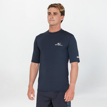 Clean & Mean Short Sleeve Rash Vest Tee - Black