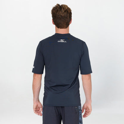 Clean & Mean Short Sleeve Rash Vest Tee - Black