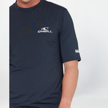 Clean & Mean Short Sleeve Rash Vest Tee - Black