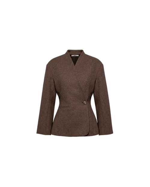 COCO WOOL BLAZER TWEED