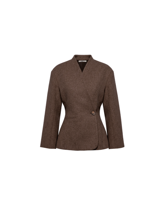 COCO WOOL BLAZER TWEED