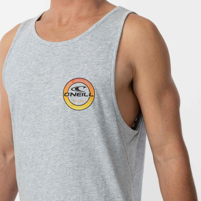 Coin Flip Singlet - Grey Marle
