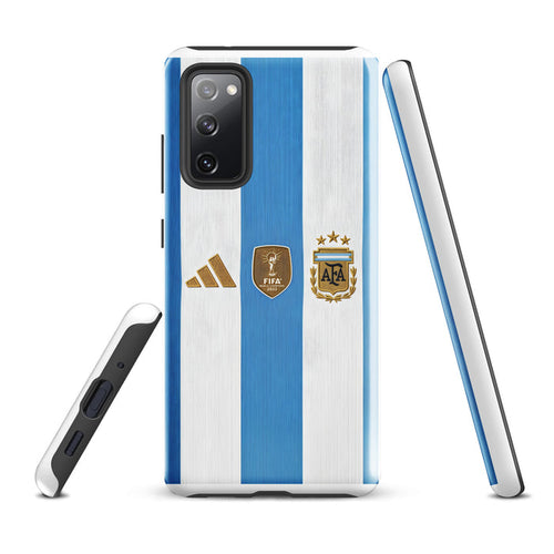 Coque Samsung rigide Messi Argentine - coque football