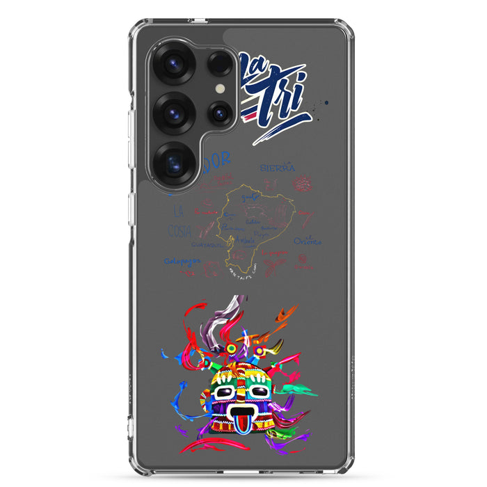 Coque Samsung transparente Équateur La Tri - football Ecuador