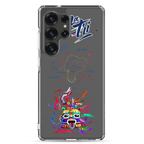 Coque Samsung transparente Équateur La Tri - football Ecuador
