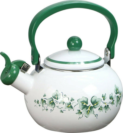 ❤️ CORELLE 2 Qt. WHISTLING TEA KETTLE SIMPLE LINES or SOUTH BEACH