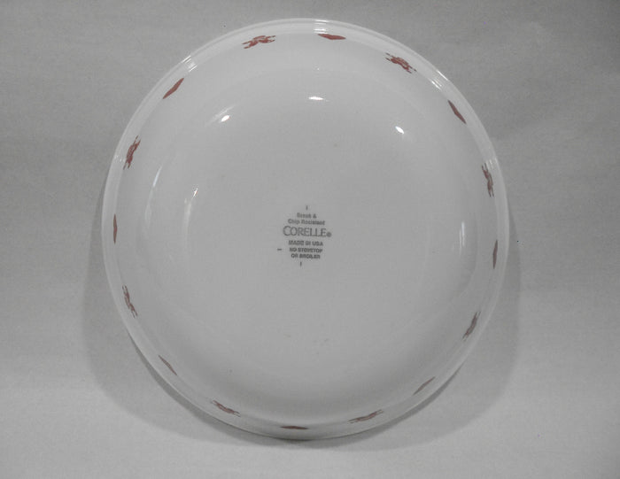 ❤️ Corelle GINGERBREAD MEN & HEARTS 1-Qt SERVING BOWL Christmas Valentines