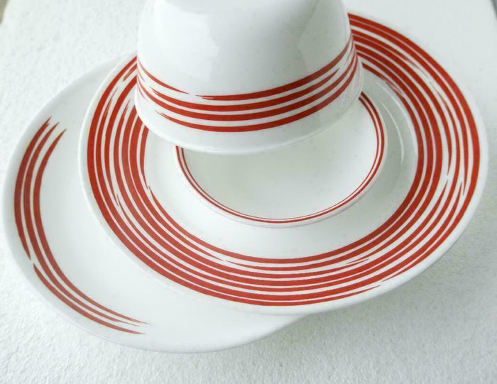Corelle Joy Manago STROKES 10-oz DESSERT BOWL Sauce Fruit 5 3/8" *UPick Color
