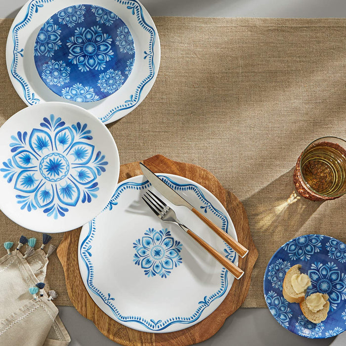 Corelle LISBON TERRACE Choose: 10.25" Dinner OR 8.5" Lunch PLATE *Portugal Blue Tiles