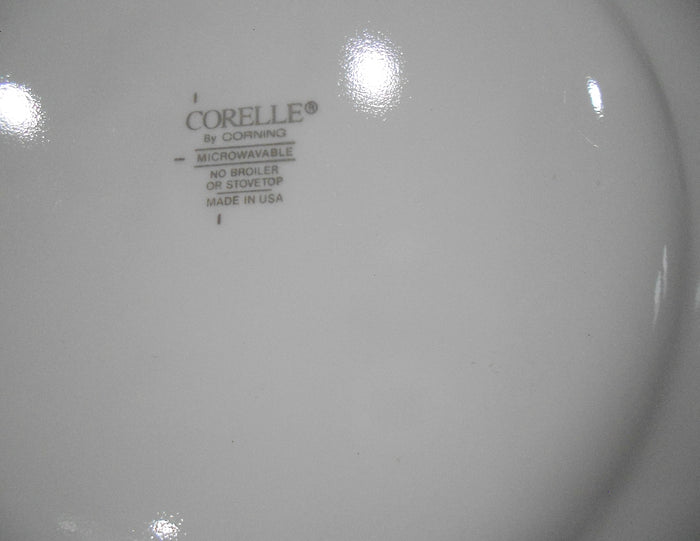 ❤️ Corelle WINTER MAGIC 10.75" DINNER PLATE *Christmas Snowman Blue Snowflakes