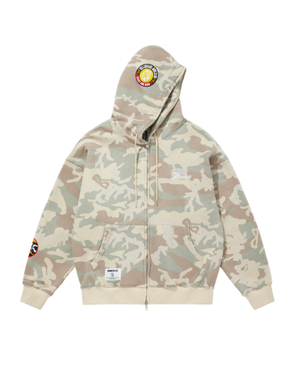 Cotton Full Zip Up Hoodie