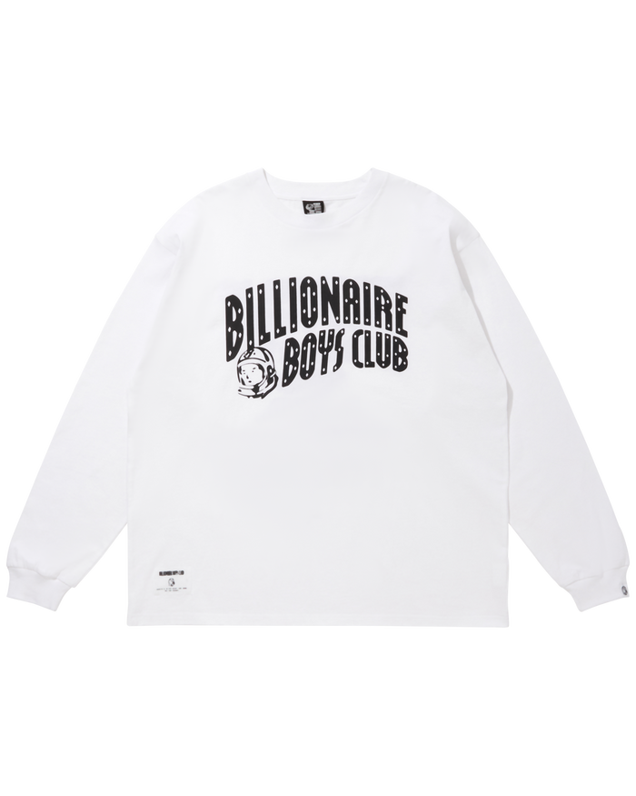 Cotton LS T-Shirt Arch Logo