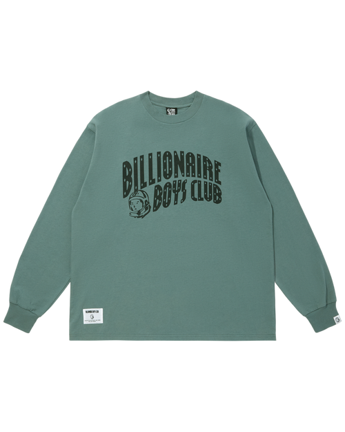 Cotton LS T-Shirt Arch Logo