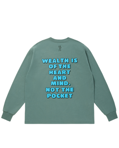 Cotton LS T-Shirt Arch Logo
