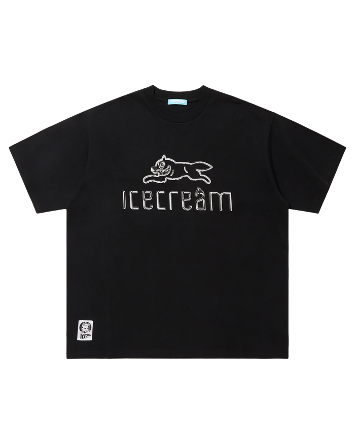 Cotton T-Shirt Running Dog