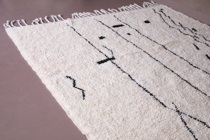 Beni ourain rug - Handmade Moroccan Berber Carpet - Custom Rug - custom moroccan rugs