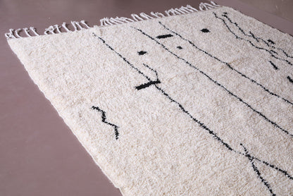 Beni ourain rug - Handmade Moroccan Berber Carpet - Custom Rug - custom moroccan rugs