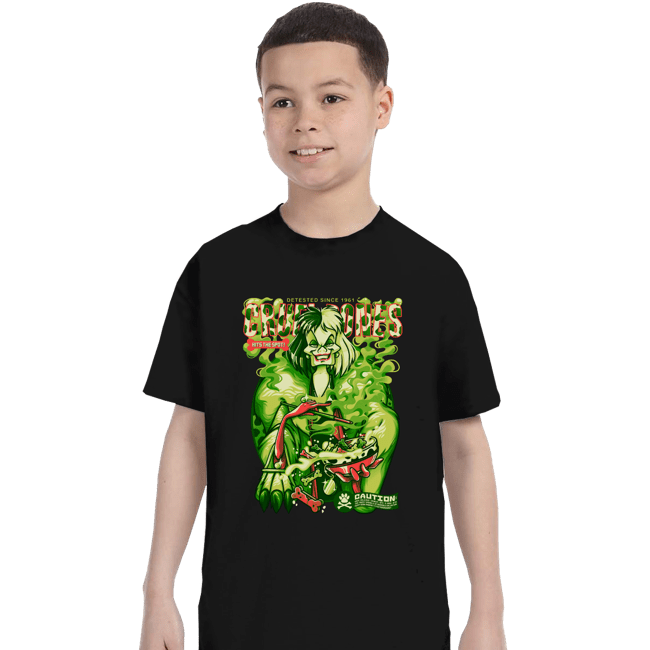 Daily_Deal_Shirts T-Shirts, Youth / XS / Black Cruel Bones