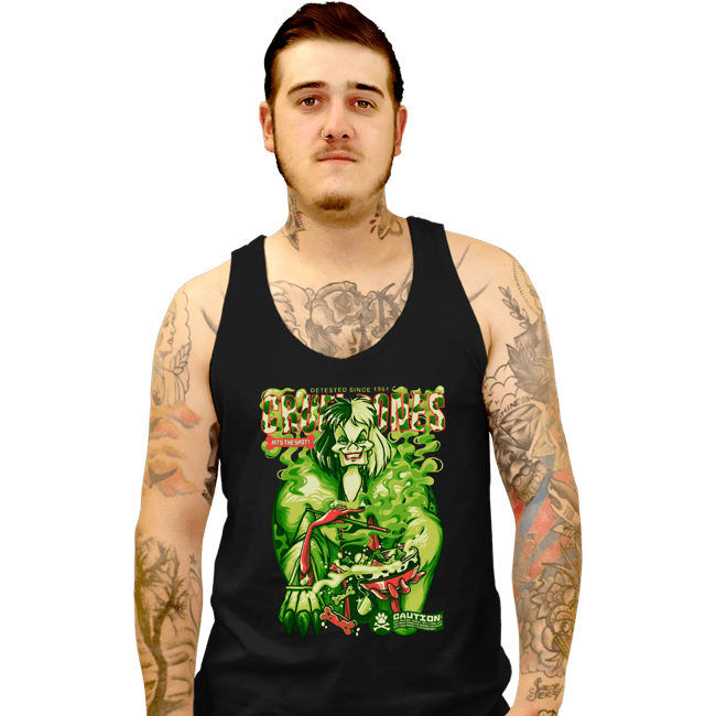 Tank Top, Unisex / Small / Black